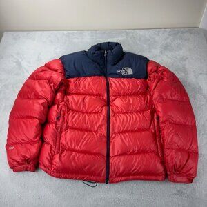 The North Face 700 Fill Red Down Puffer Jacket Men’s Size L